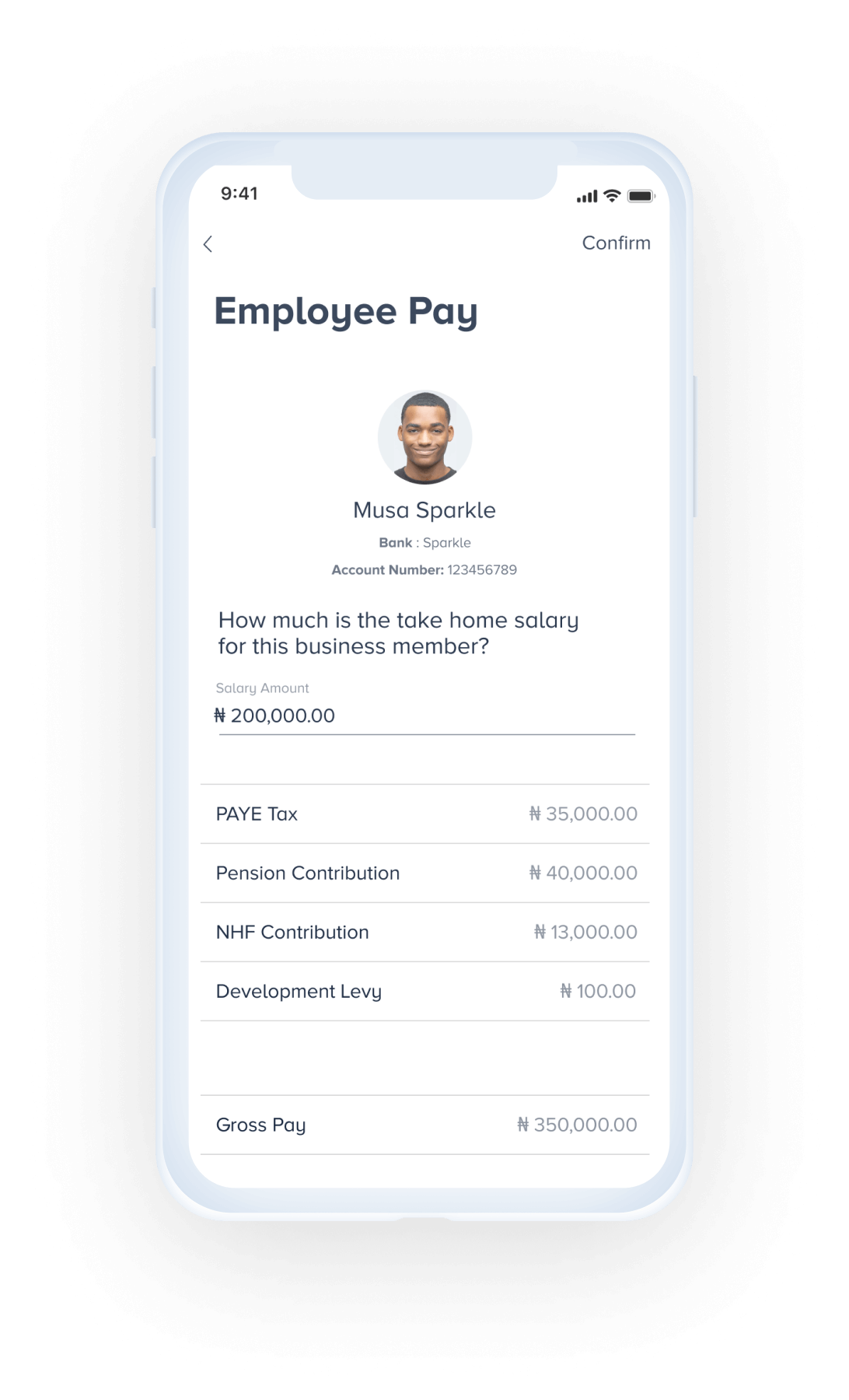 Everything you need in one payroll app to simply pay your workers from your mobile phone